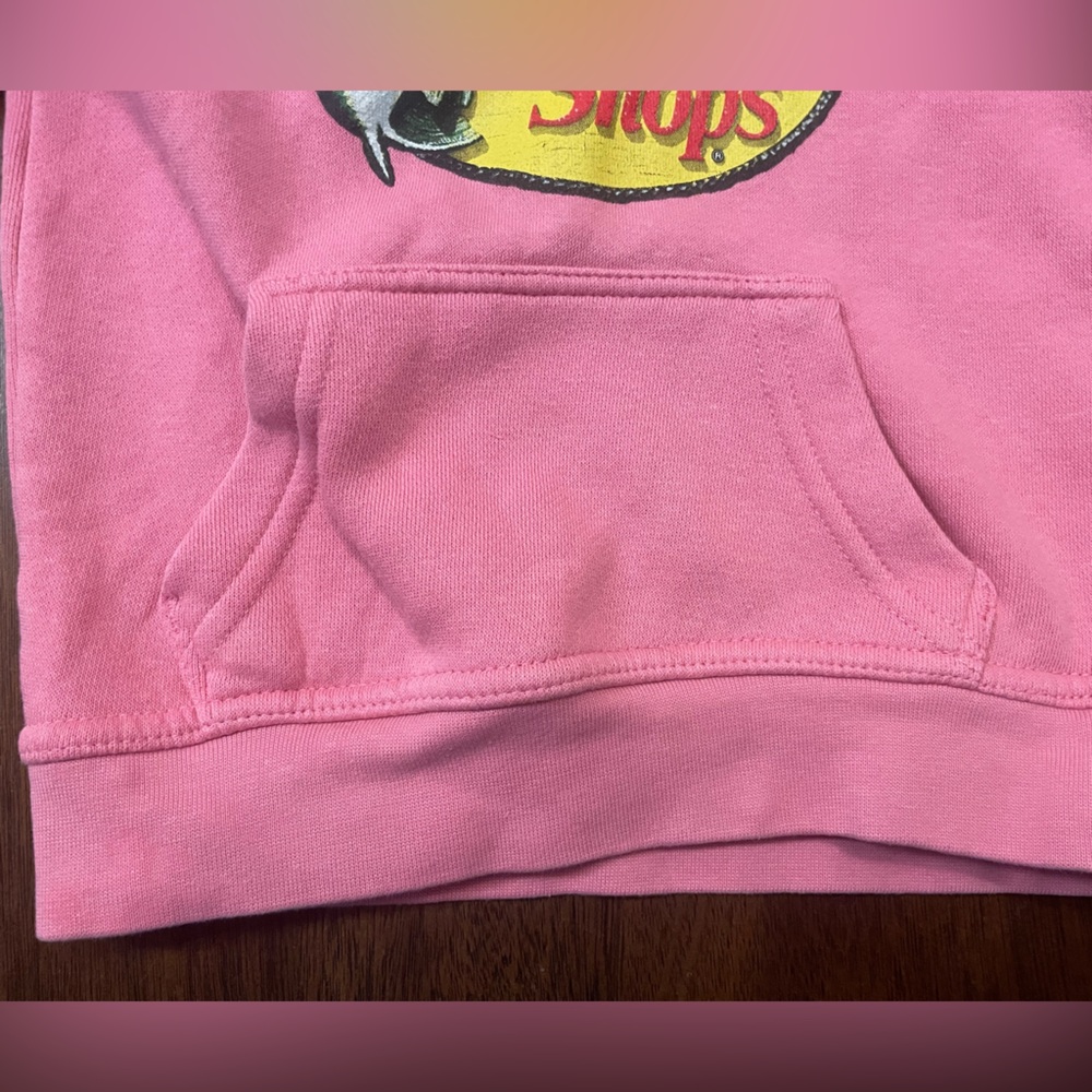 Toddler Pink Bass Pro Shops Hoodie Size 3T Girls Pullover Sweatshirt - Picture 7 of 9